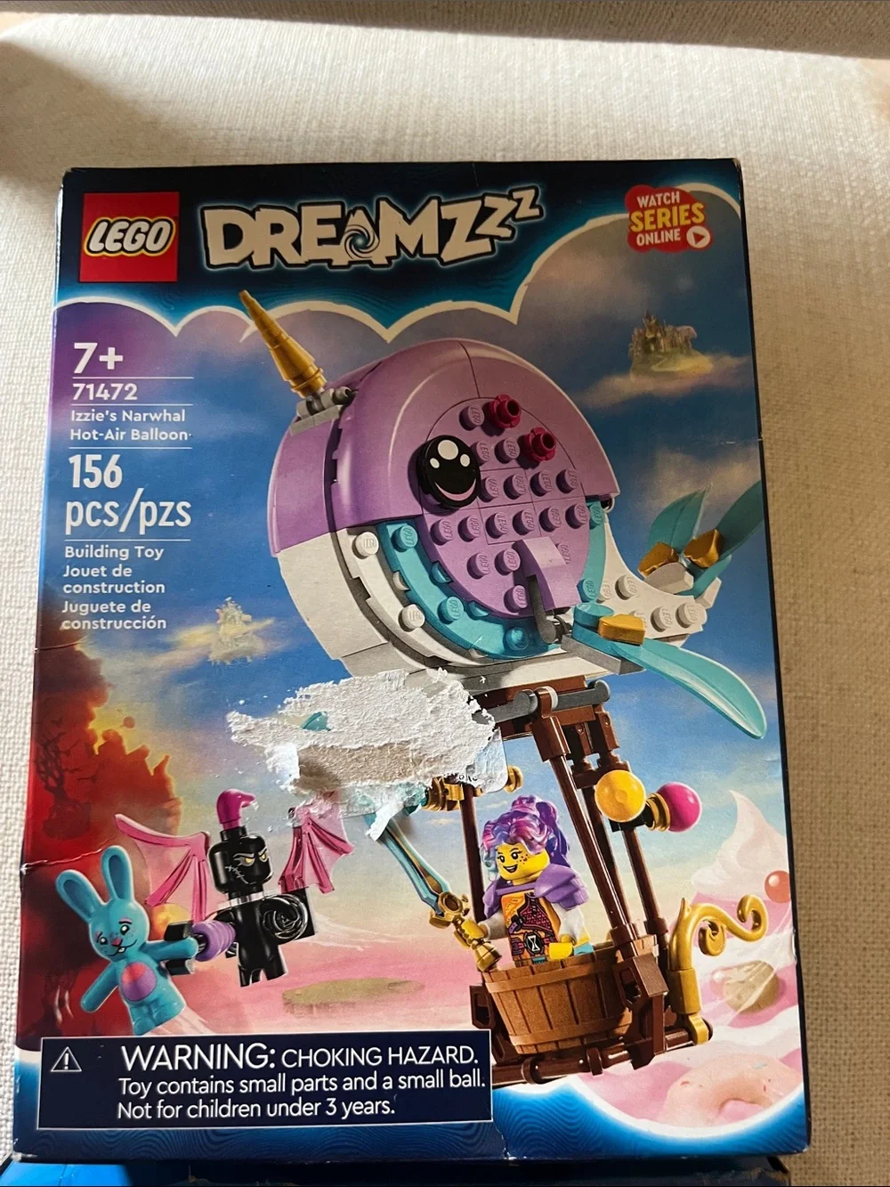 LEGO Dreamzzz Purple Narwhal Hot-Air Balloon Building Set – LEGO Brand